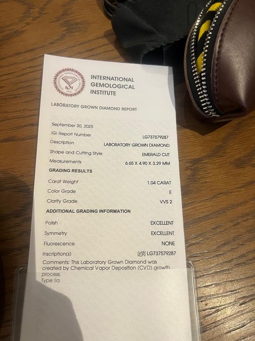 Брилианты выращенные с алмазов