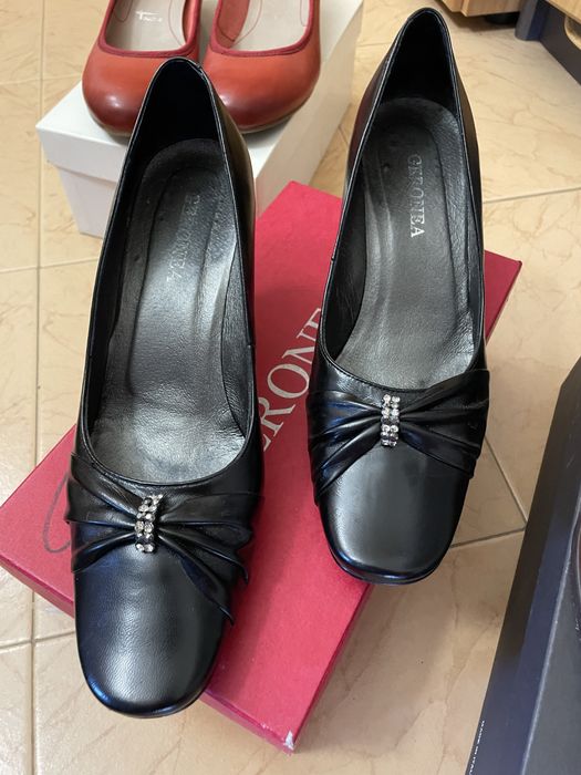 Кожени обувки, дамски, италиански