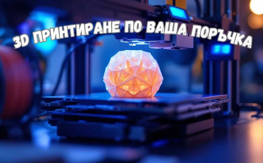 3D Принтиране по поръчка | Прецизни и здрави детайли | Бърза изработка