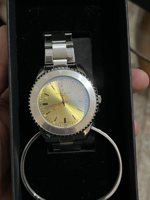 Philipp Blanc Geneve мъжки часовник с гривна