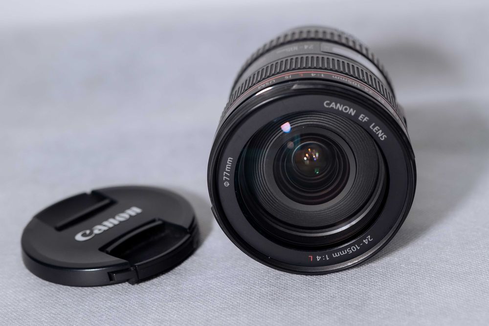 Obiectiv Canon EF 24-105mm f/4L IS USM – Serie Profesională (L)