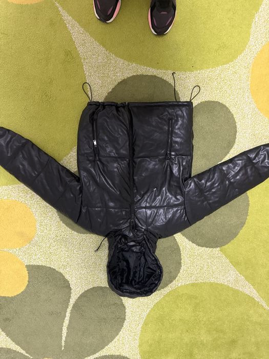 Дамско зимно кожено яке