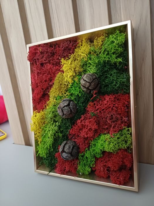 Декорация със скандинавски мъх