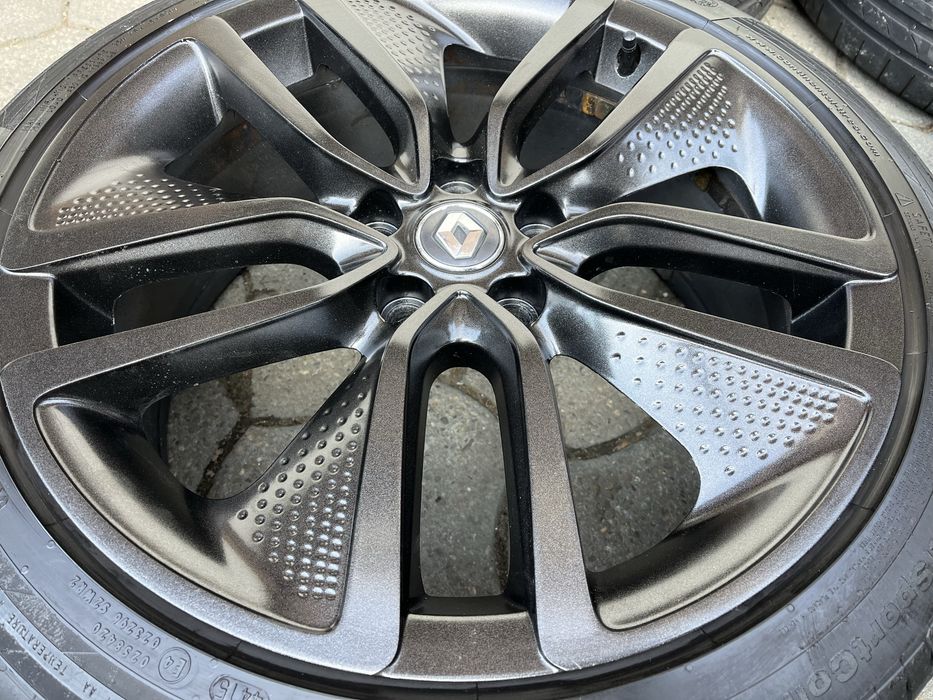 Jante aliaj 5x114.3mm, anvelope vara 225/45 R19 Renault Kadjar, Captur, Koleos, Nissan