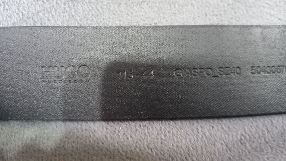 Мъжки колан естествена кожа Hugo Boss