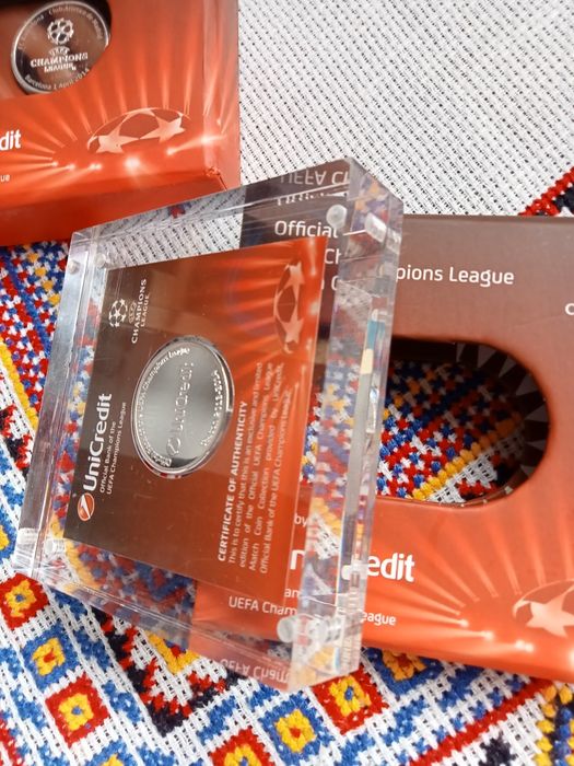 Coin, Barcelona,Atletico,Manchester, Bayern UEFA Champions League 2013