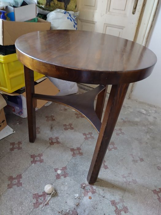 TMasa vintage din lemn/artdeco