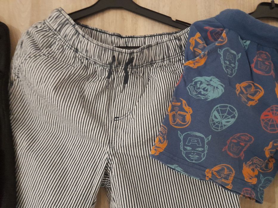 Lot 7 perechi pantaloni scurti baieti 140-146