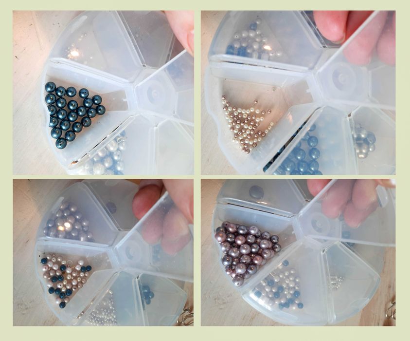 Lot handmade Swarovski Preciosa cercei argint Toho si semipretioase