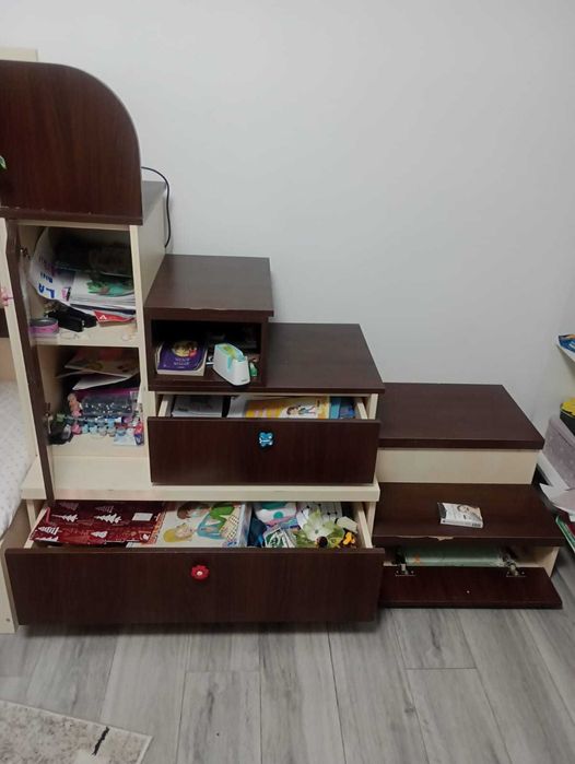 Pat suprapus pentru copii