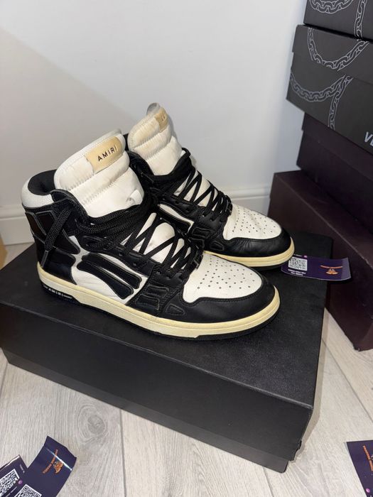 Amiri Skeleton High Black Autentici