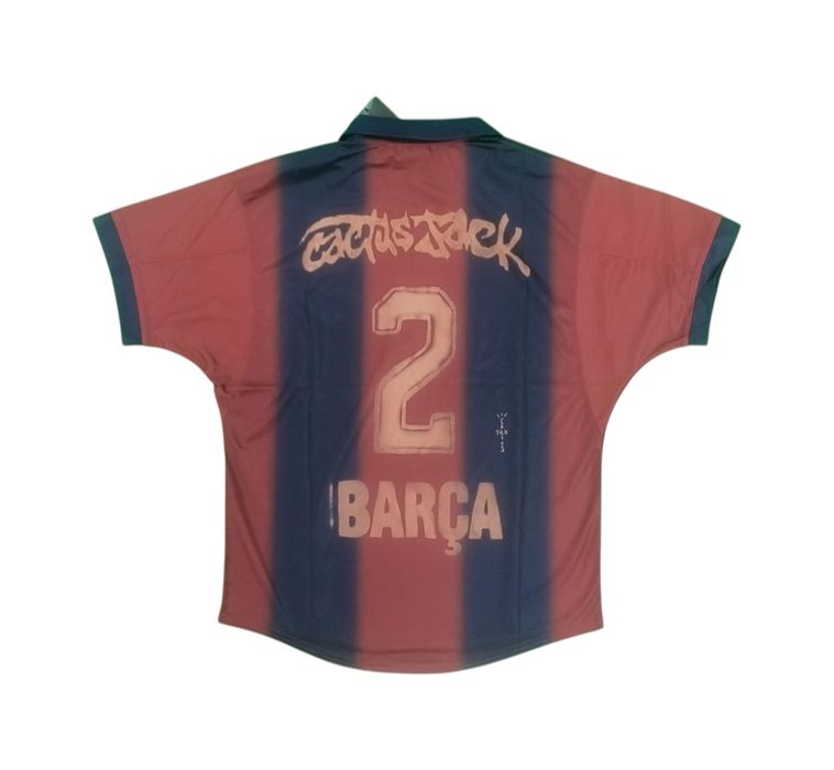FC Barcelona x Travis Scott Retro 2000/01 Rovinari • OLX.ro