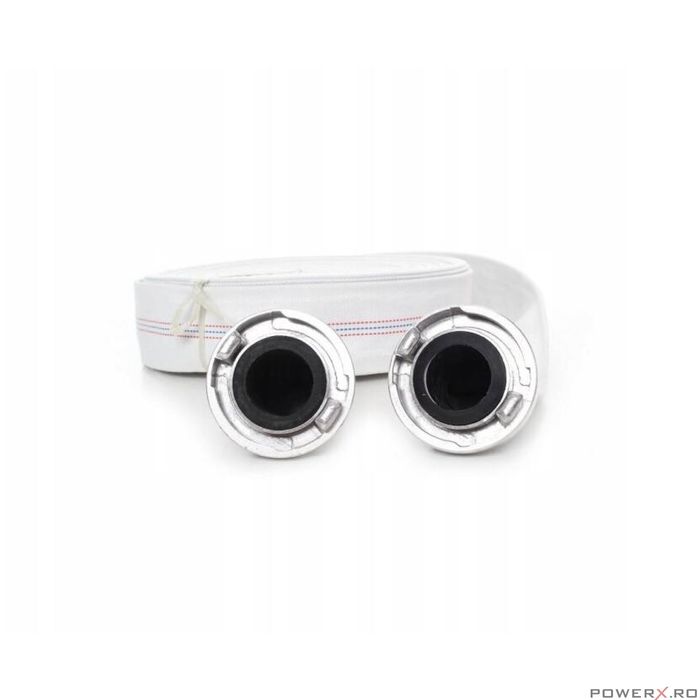 Furtun apa irigatii tip pompieri 2"20 metri, cu cuple, 12 bari, Kraft