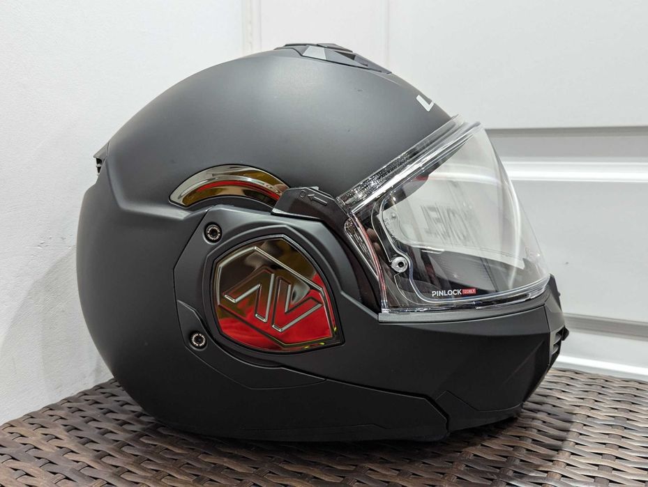 Casca moto LS2 Advant, marime M si L - flip-back, ochelari