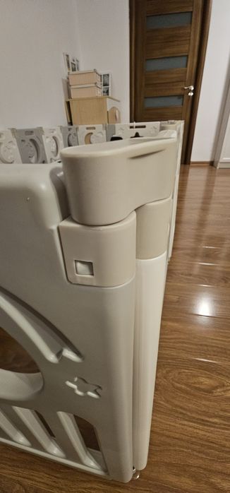 Țarc de joacă modular, 18 panouri, cu activități