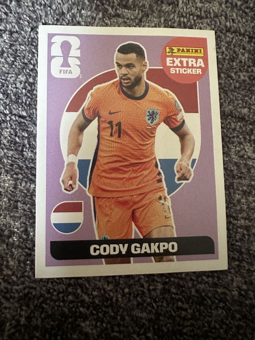 Extra Sticker Panini Cody  Gakpo