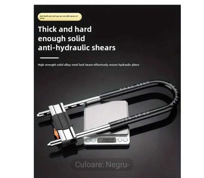 Antifurt bicicleta, trotineta, scooter