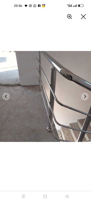 Пандус из Нержавейка