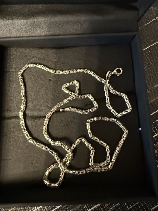 Lant argint 60 cm bizantin nou nepurtat