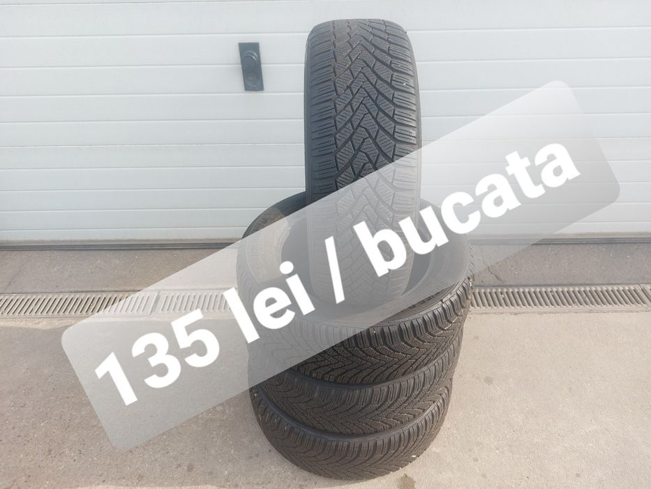 135 lei bucata! Set anvelope M+S/IARNA 205 55 16 Continental