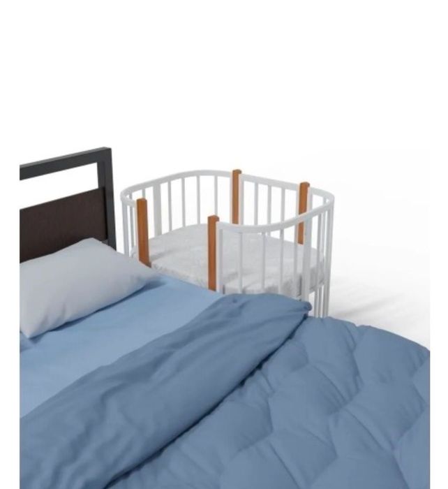 Детская кровать трансформер манеж