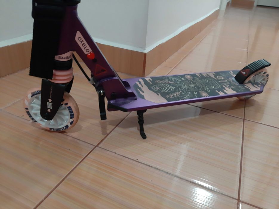 Trotineta/ Scooter Oxelo Mid5 Purple Decathlon 250 lei