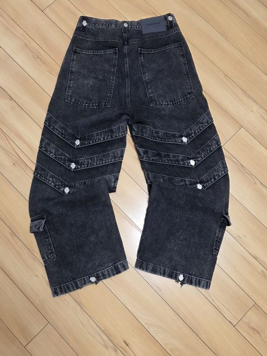 Alexander Spade Knight Denim pants