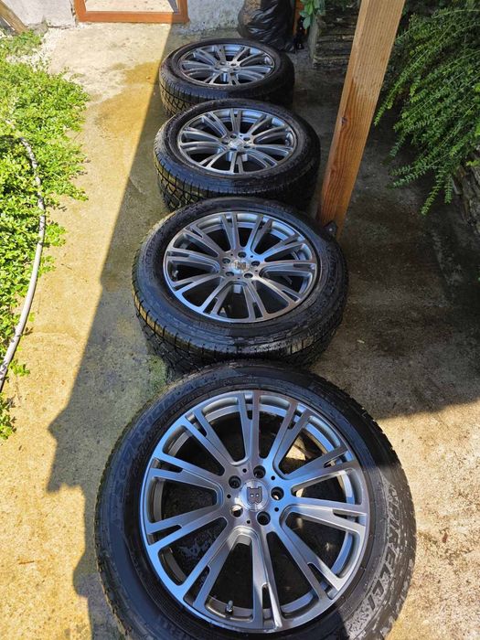 Джанти с чисто нови гуми brabus