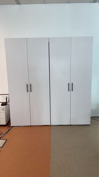 Офисные двухдверные шкафы