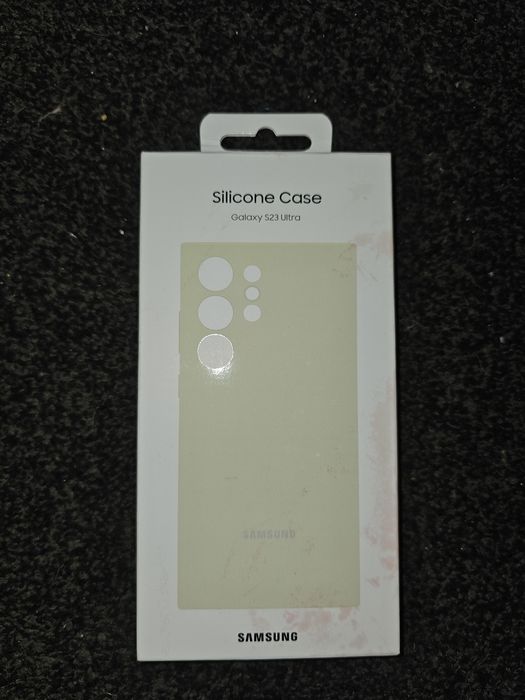 Чехол на Samsung galaxy S23 ultra Silicone Case, новый 100%