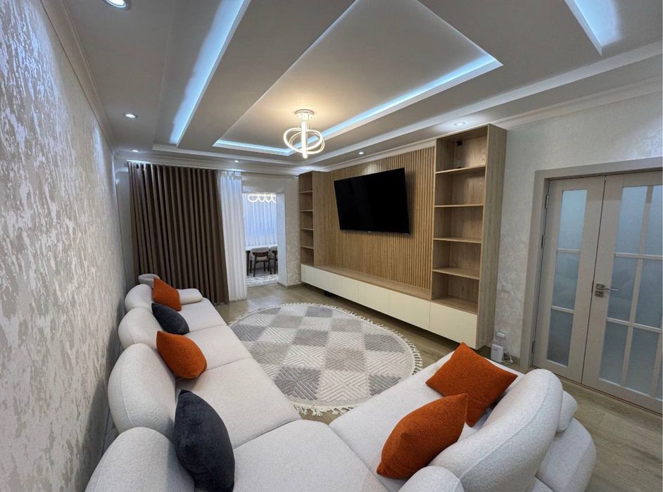 3к квартира 105м² авторский ремонт, закрытый двор, паркинг Кафк Студио