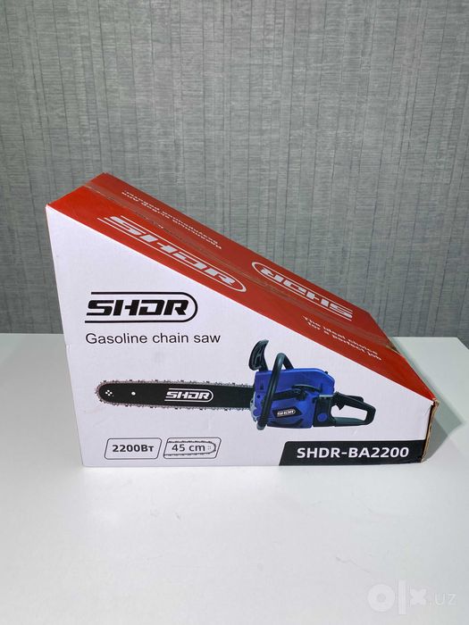 Бензопила Shdr 52cc Benzopila benzin arra shina 45 sm, kafolat