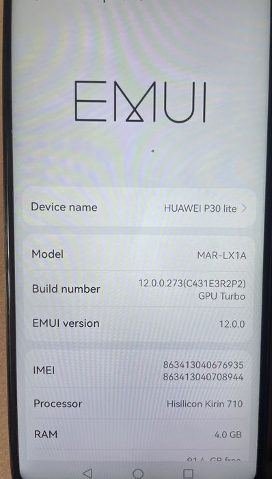 HUAWEI P30 lite 128 gb
