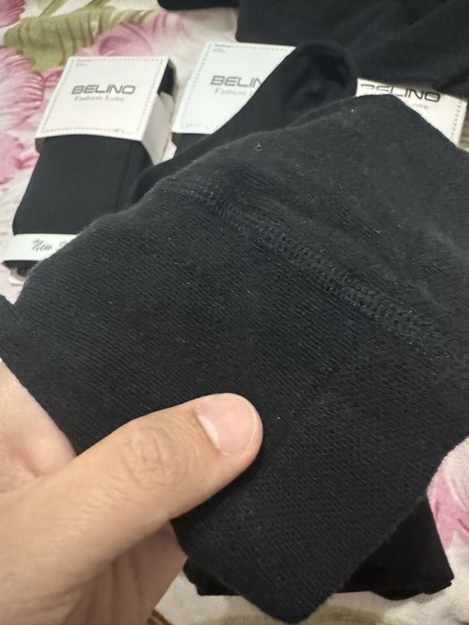 Школьные колготки черные