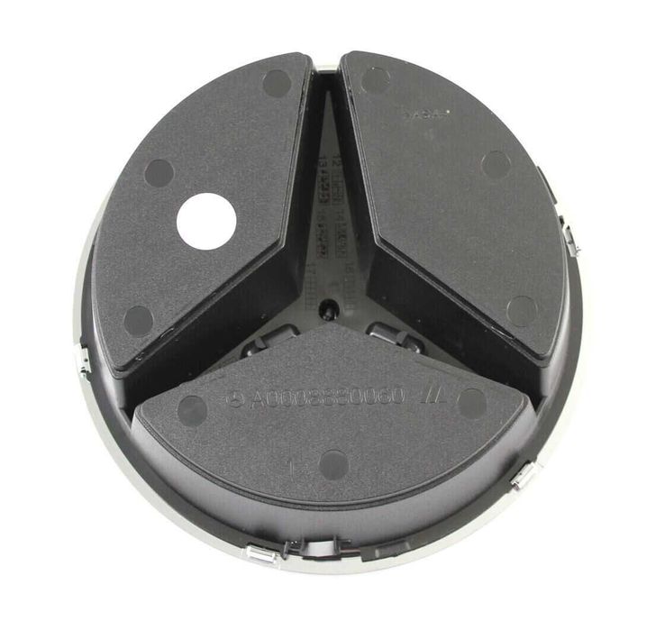 Оригинална емблема 185мм - Черна/Хром Звезда W205, W212, W176 и др.