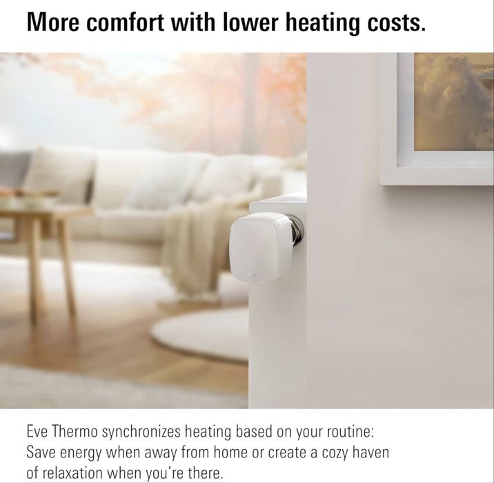 Termostat inteligent pentru radiator Eve