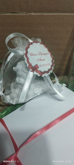 Ръчно изработени подаръчета от гипс и восък :)

Изработвам с