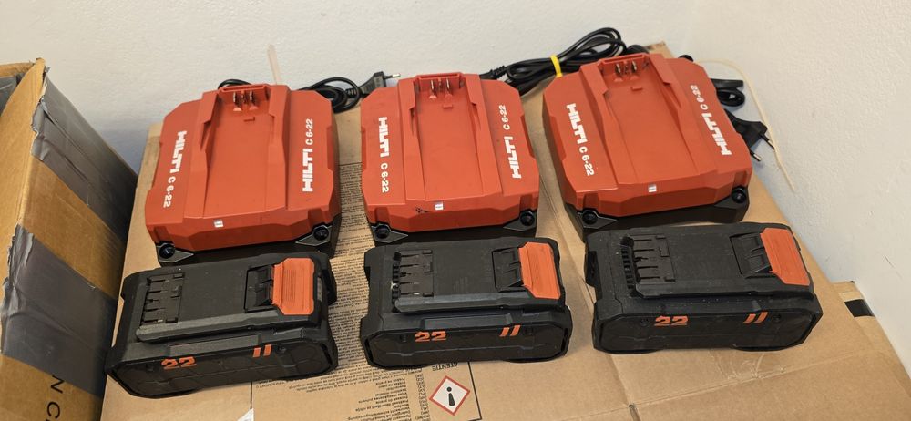 Hilti nuron set acumulator si încărcător