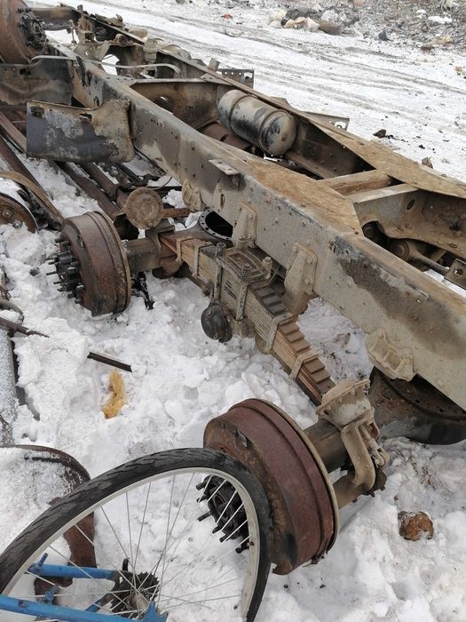 Продам раму ЗИЛ-131 с мостами