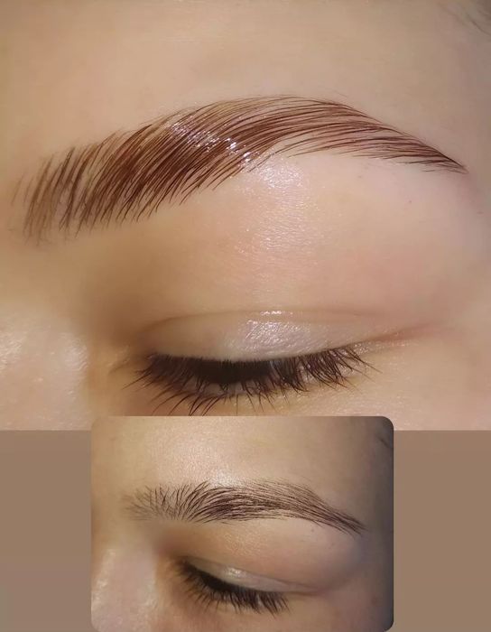 Ламинирование ресниц и бровей