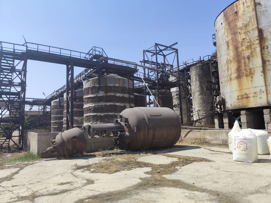 Завод в городе Шымкент