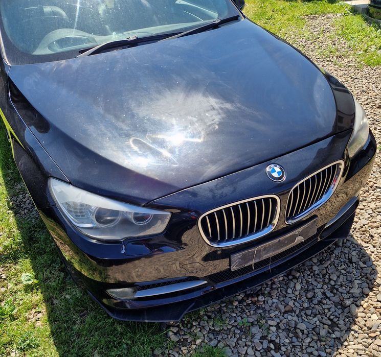 Fata completa bot bmw seria 5 gt f07 520 / 525 / 530 / 535 2010-2015 bara fata completa faruri bixenon capota aripa trager far aripi tragher piese