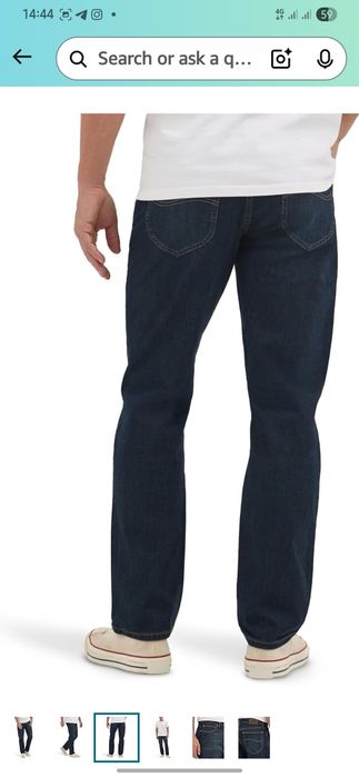 джинсы Lee Men's Legendary Relaxed Straight Jean