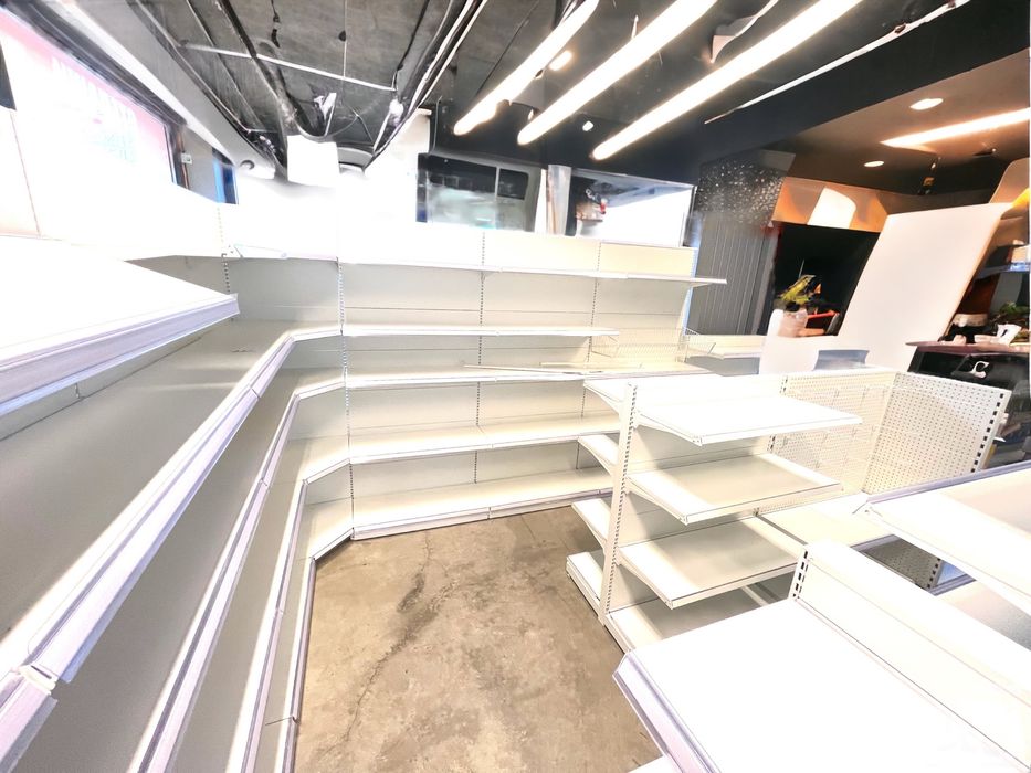 Стелажи за магазин -30 % намаление НОВИ ЦЕНИ