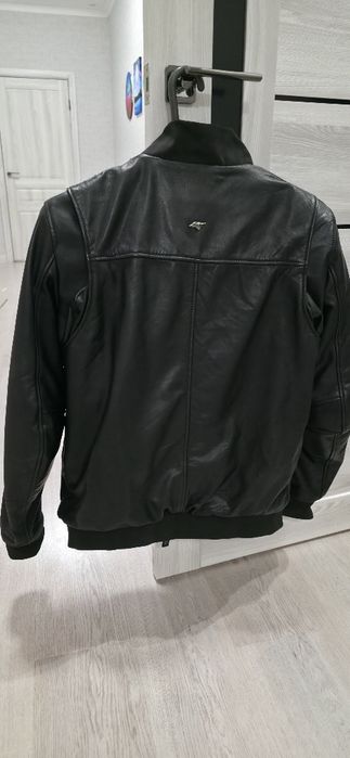 Мотокуртка кожанная Hawk moto