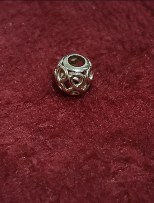 Pandora charm Infinity , infinit rose gold