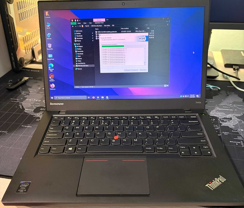Vand Laptop Lenovo Thinkpad T440S, diagonala 14.0 inch ", Full HD, 8 GB Ram, 128GB SSD WIN 10 Pro&Office 2021