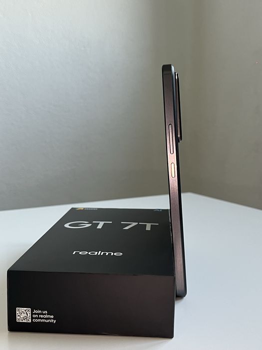 Realme RMX5085 (realme GT 7T) – IceSence Black, 12GB RAM / 512GB ROM