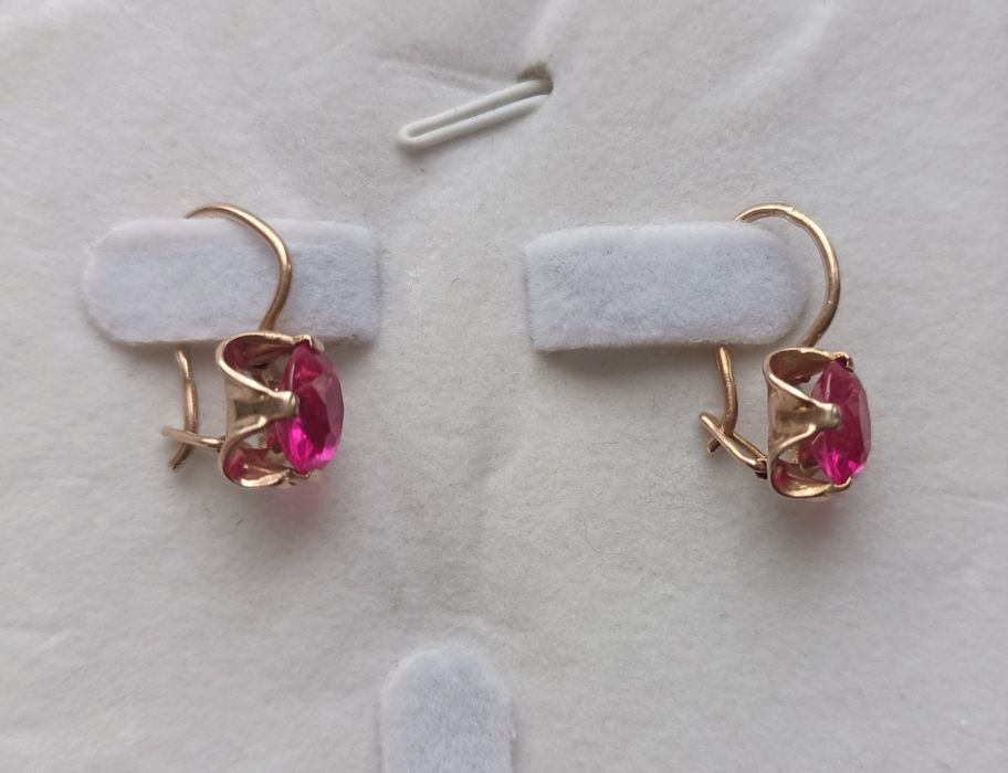 Серьги СССР 583 проба
