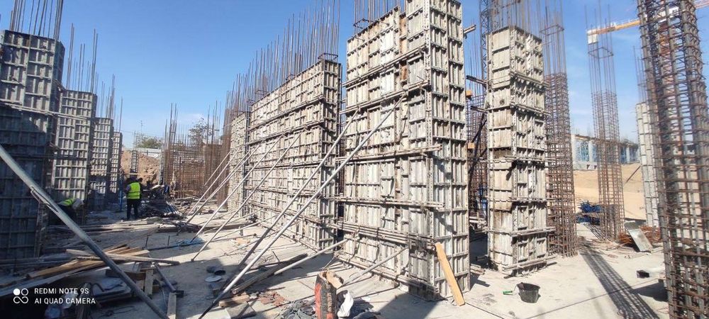 Аренда опалубки алюминиевые Arendaga opalubka alumin